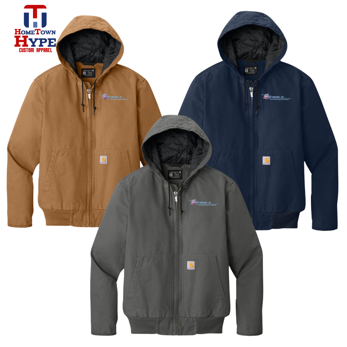 Carhartt® Washed Duck Active Jacket - Shaw Industries Inc