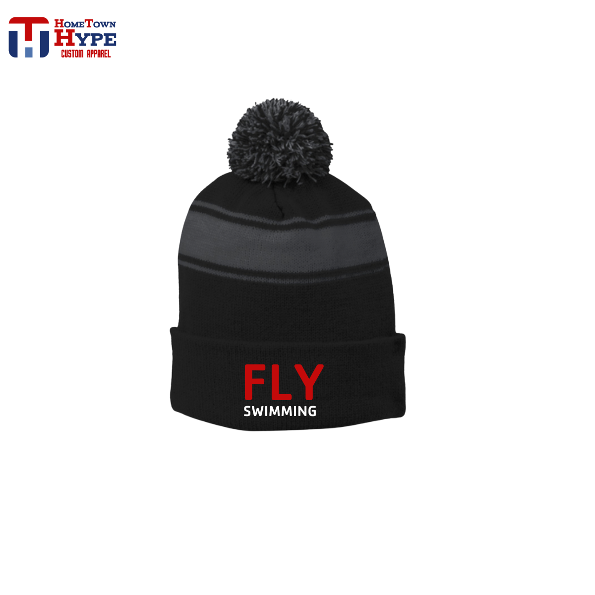 Pom Pom Beanie - FLY Swimming
