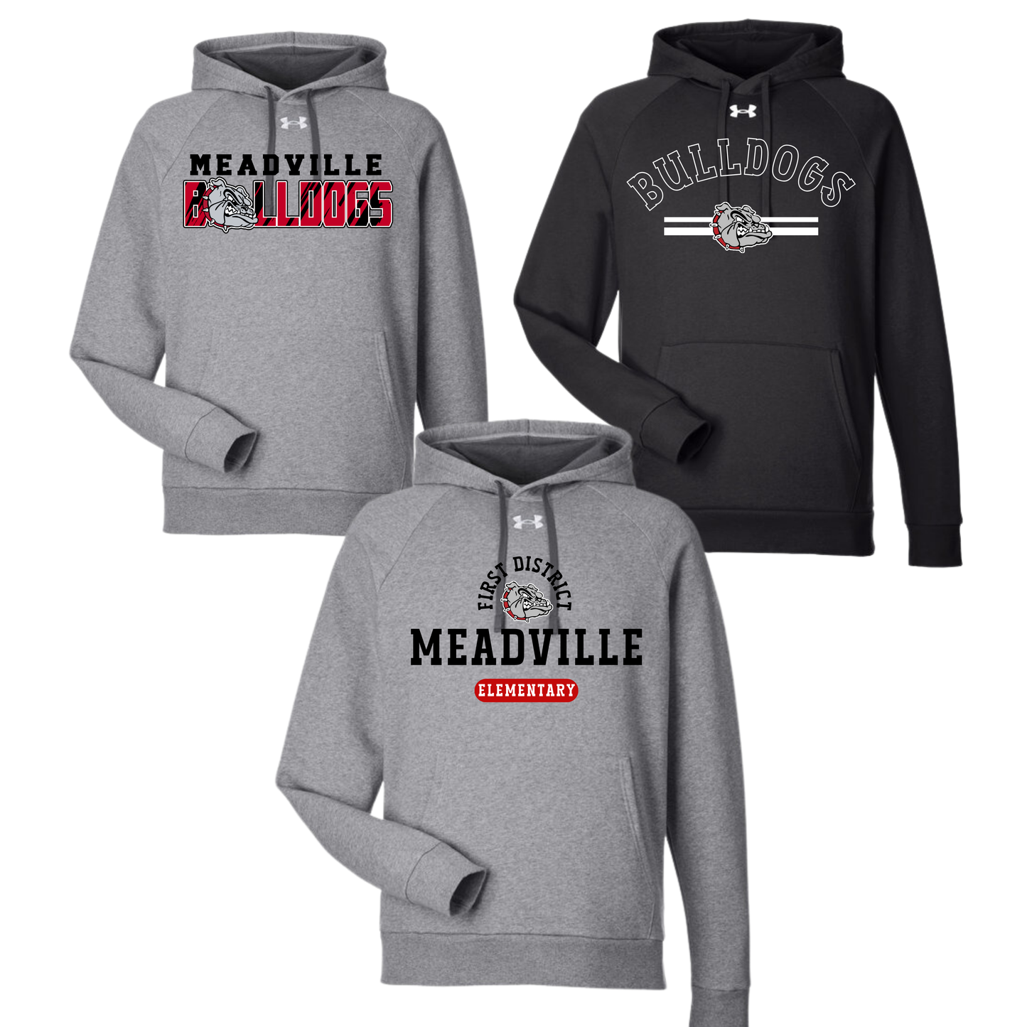 Under Armor Fleece Hoodie - Meadville Elementary