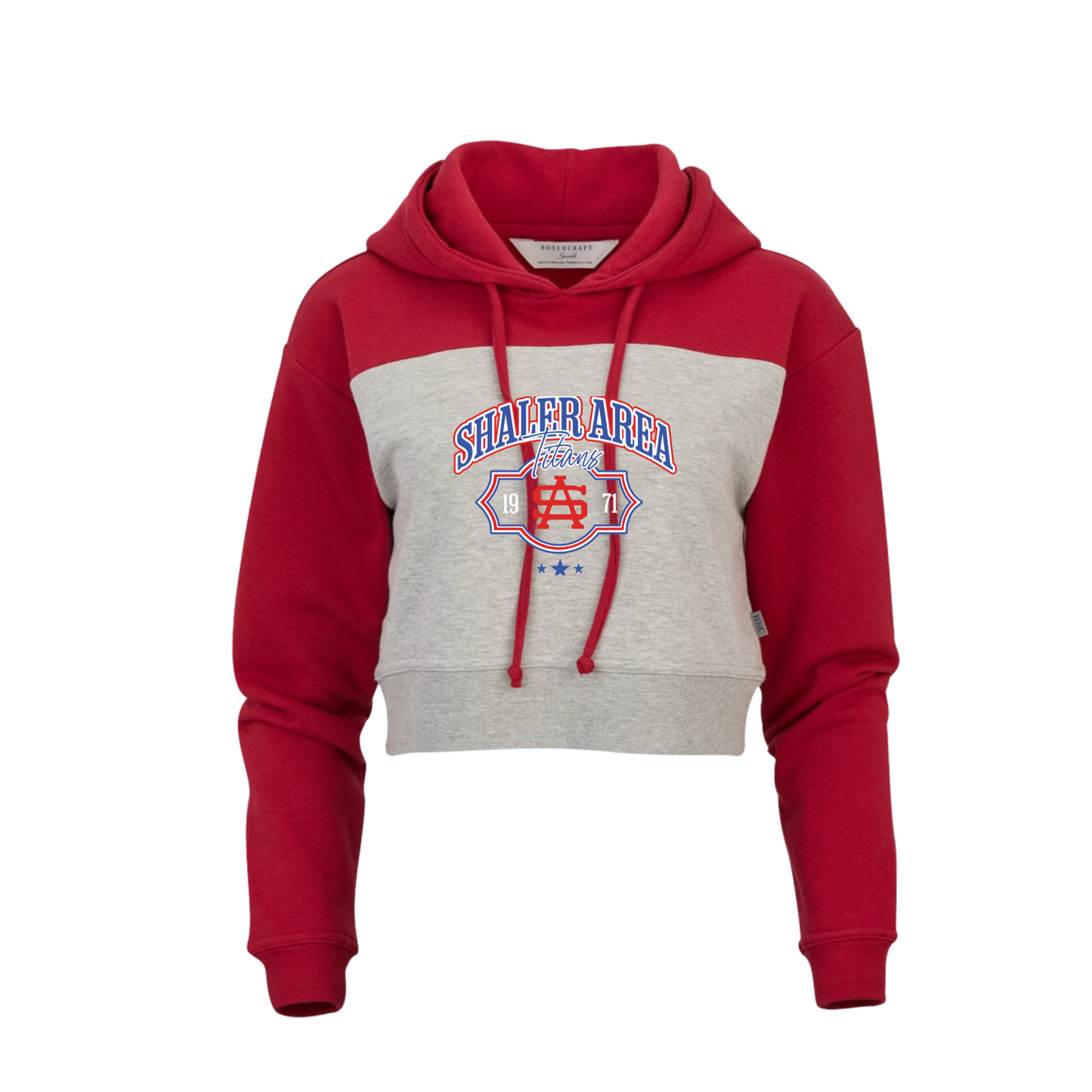 SAES - Women's Fleece Cropped Hoodie