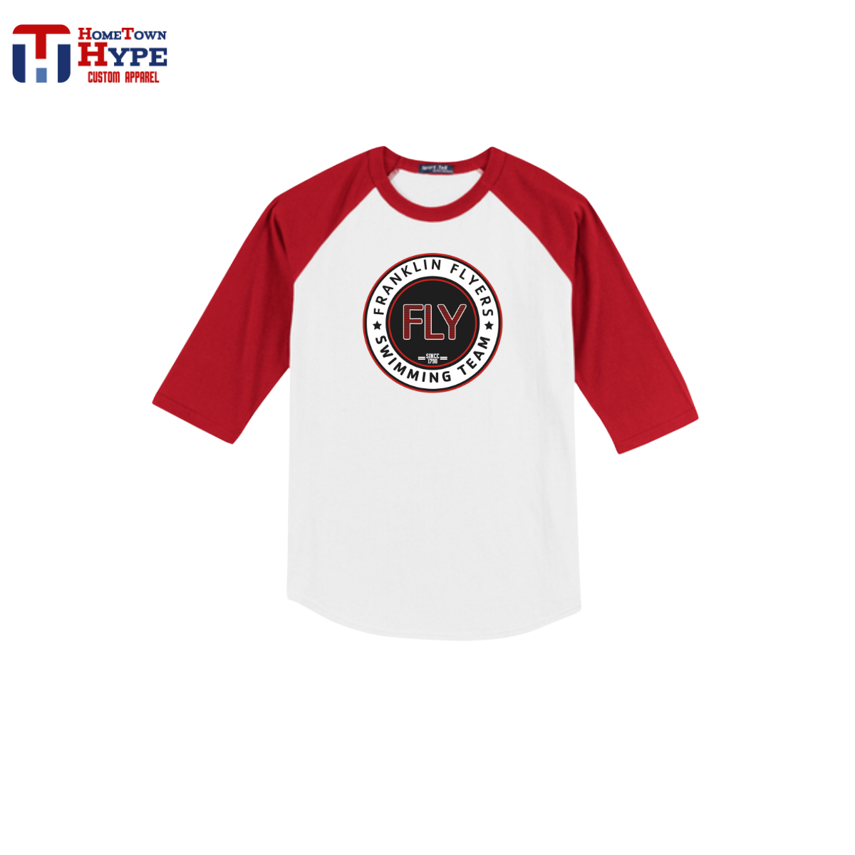 Colorblock Raglan Jersey - FLY Swimming