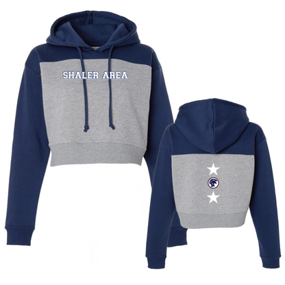 SAES - Women's Fleece Cropped Hoodie