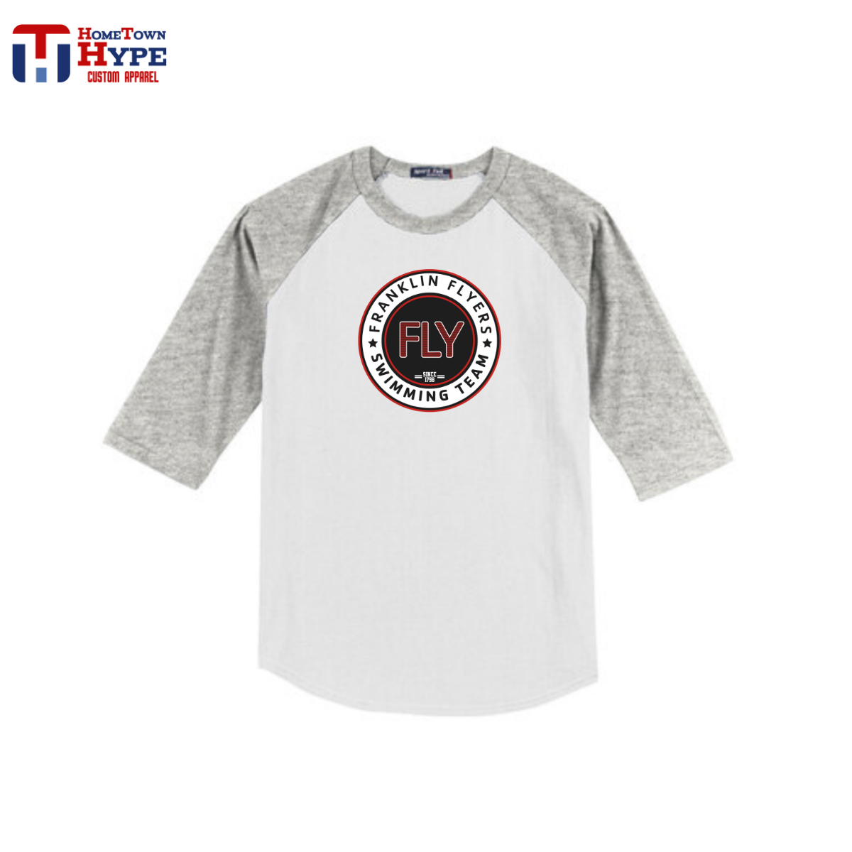 Colorblock Raglan Jersey - FLY Swimming