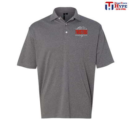 Embroidered Polymesh Polo - Twisters '25