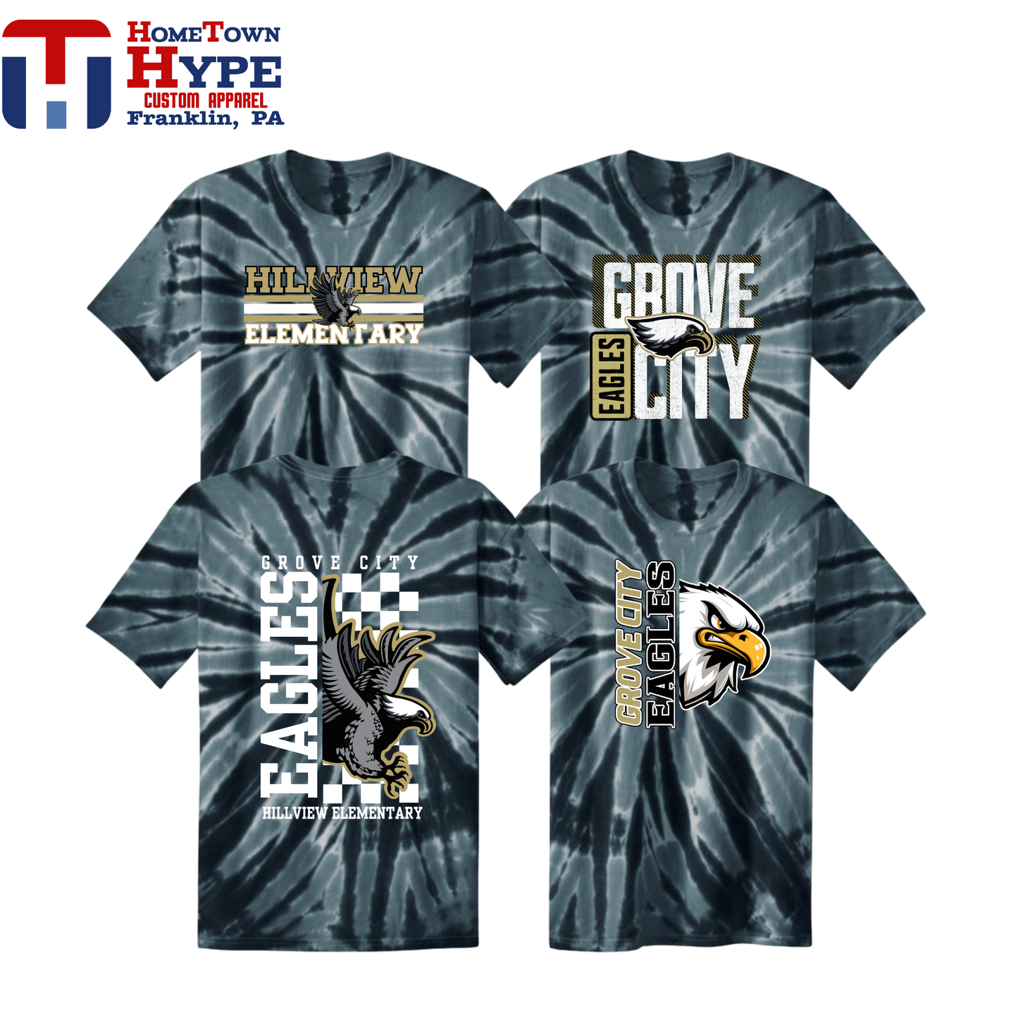 Tie-Dye T-Shirt - Hillview Elementary 2025-2026