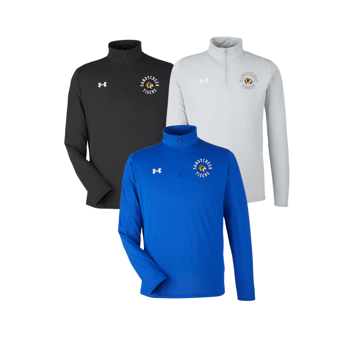 Under Armor Teach Team ¼ Zip - Sandycreek Elementary