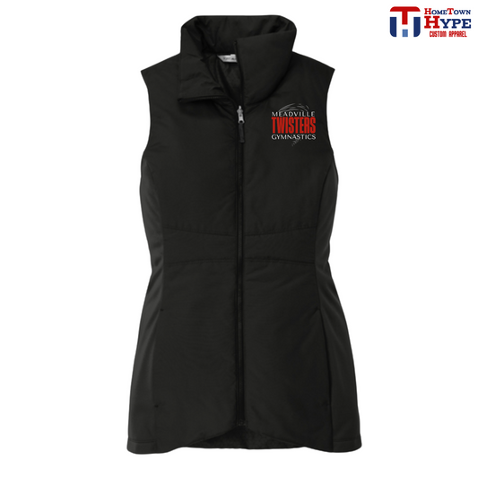 Women's Insulated Embroidered Vest - Twisters '25