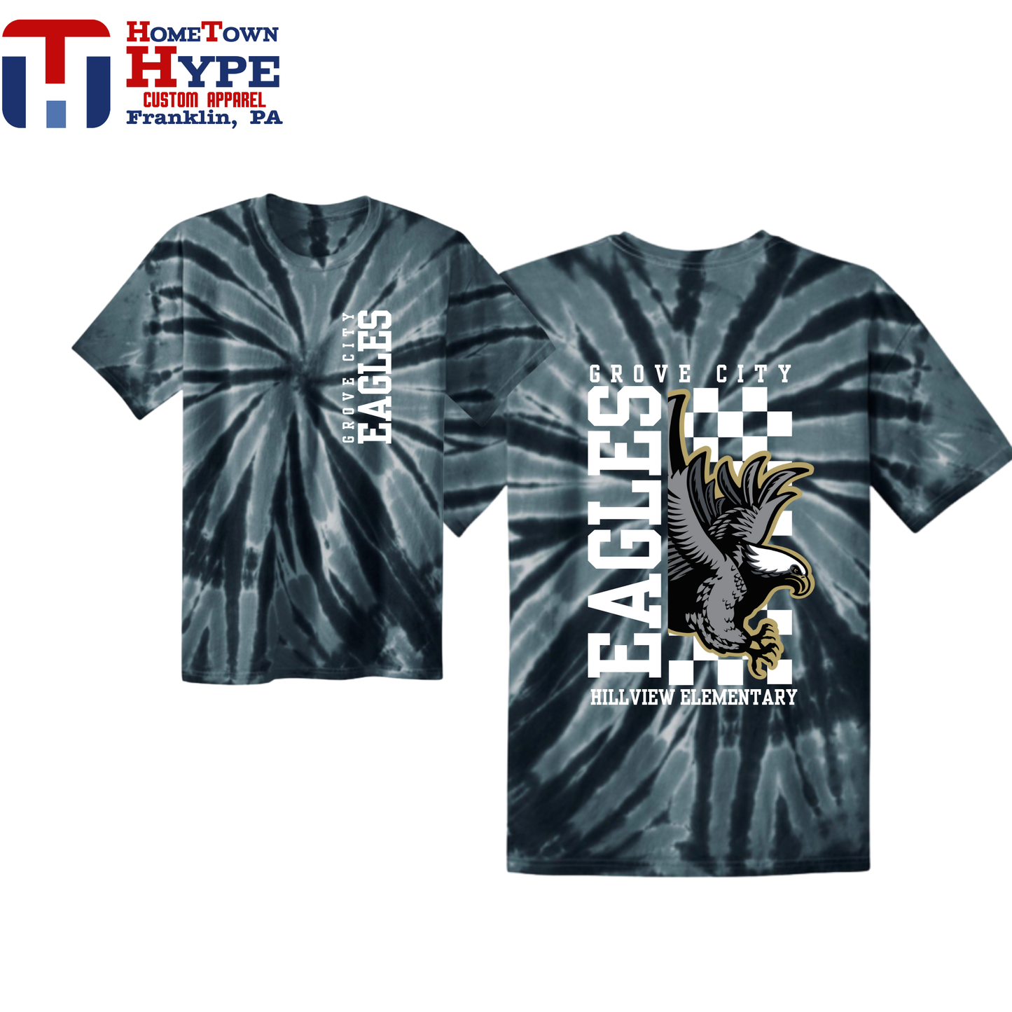 Tie-Dye T-Shirt - Hillview Elementary 2025-2026