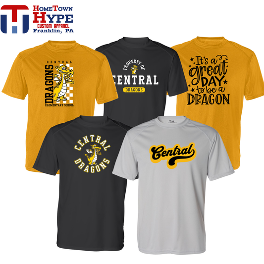 Dri-Fit Tee - Central Dragons