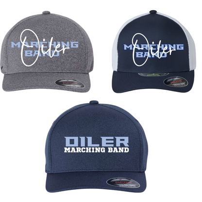 Embroidered Flexfit Hats : Oiler Marching Band