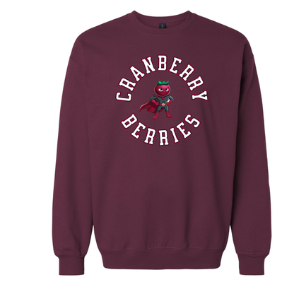 Crewneck Sweatshirt - Cranberry Berries