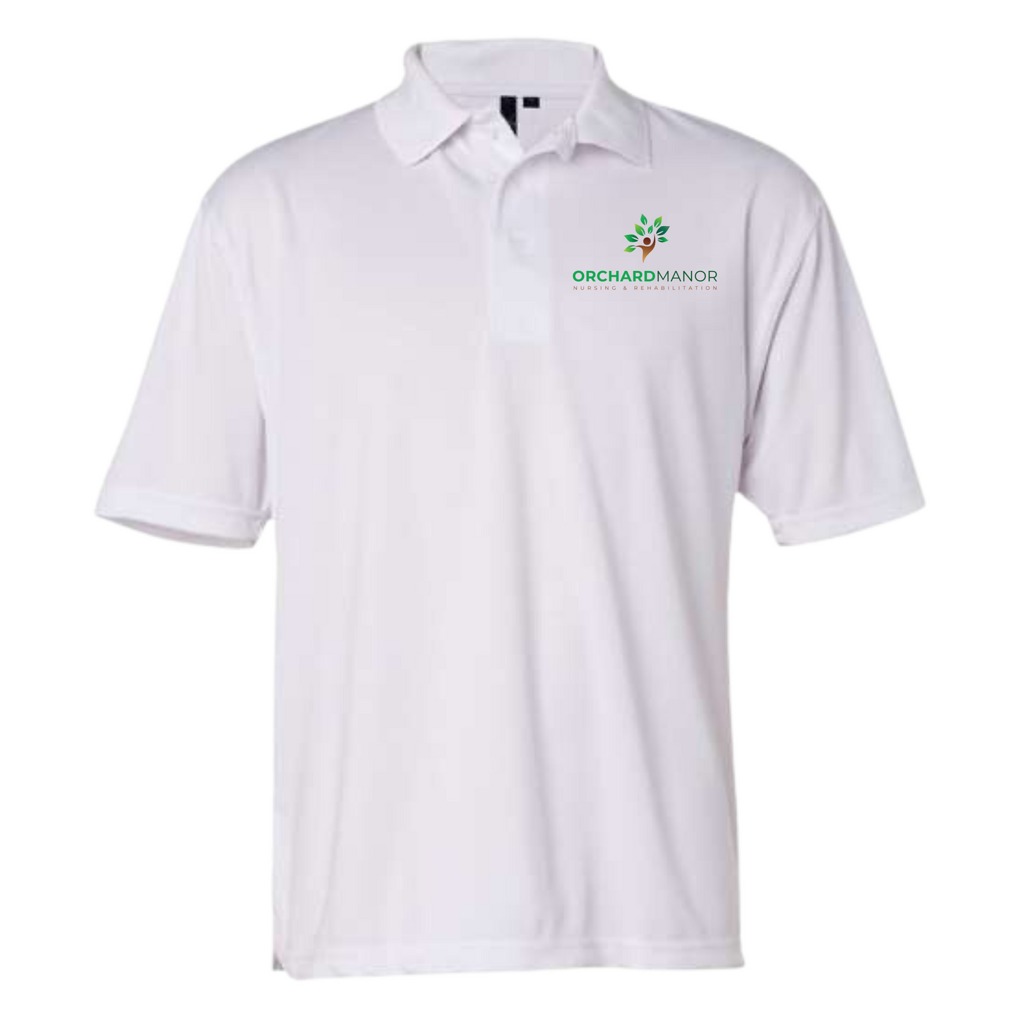 Poly-Mesh Embroidered Polo - Orchard Manor