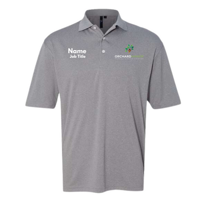 Poly-Mesh Embroidered Polo - Orchard Manor