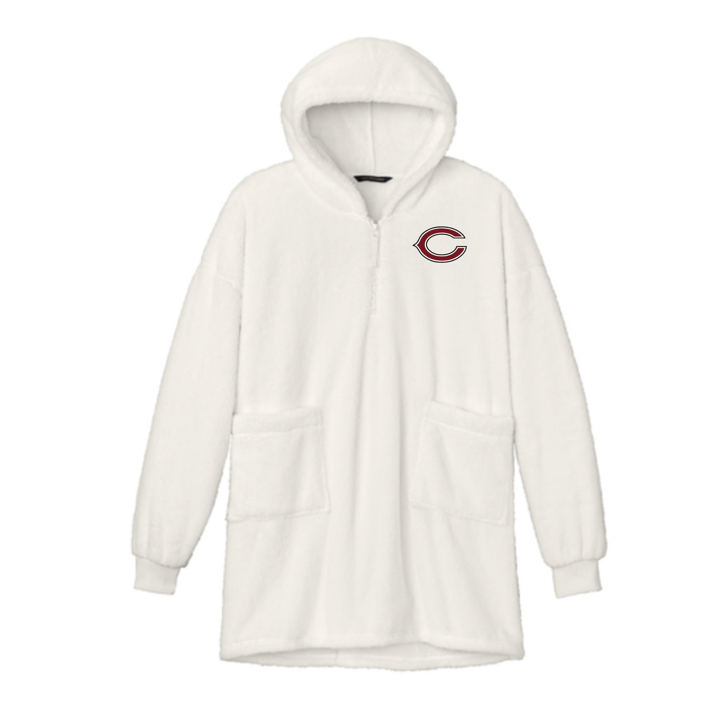 Blanket Poncho - Cranberry Berries