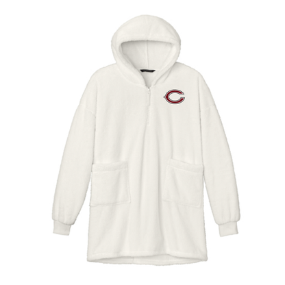 Blanket Poncho - Cranberry Berries