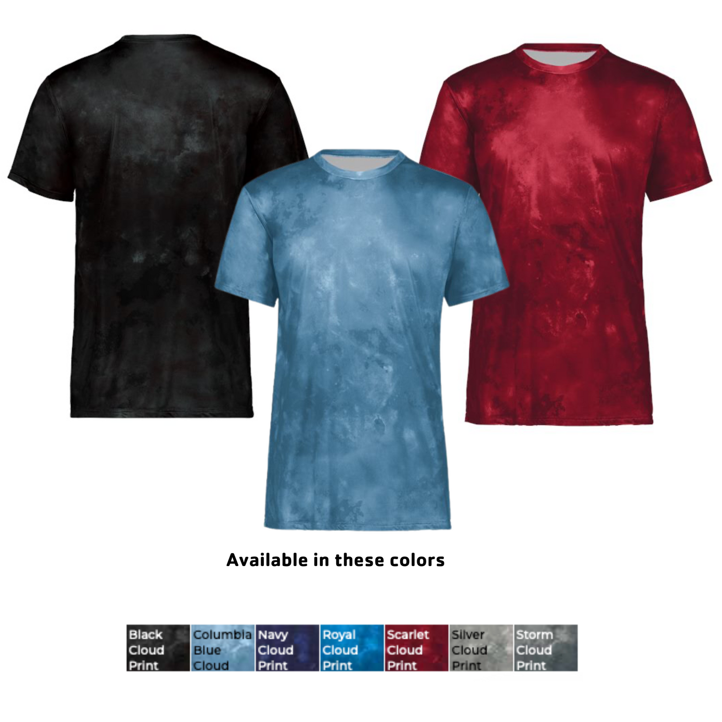 "Cloud" T-Shirt : Spirit Wear Example