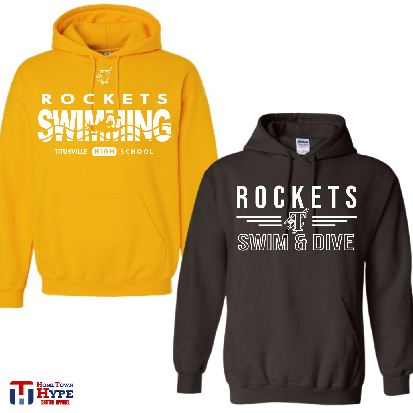 Hoodie - Titusville Swim & Dive 25-26