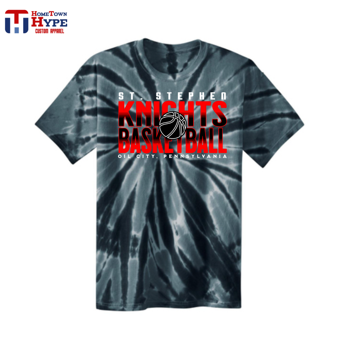 Tie-Dye T-Shirt - St Stephen Knights