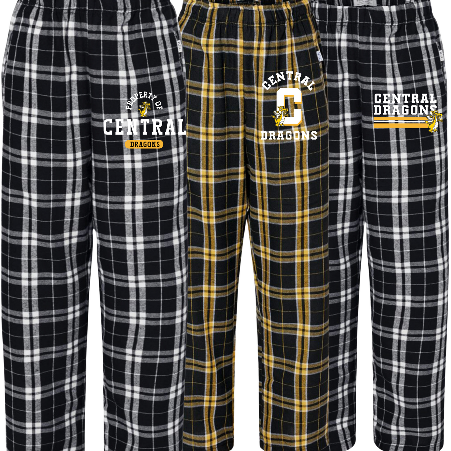 Flannel Pants - Central Dragons '24