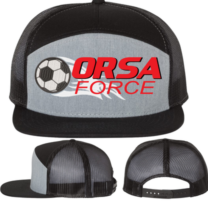 Embroidered 7 Panel Snapback Hats - ORSA 2024