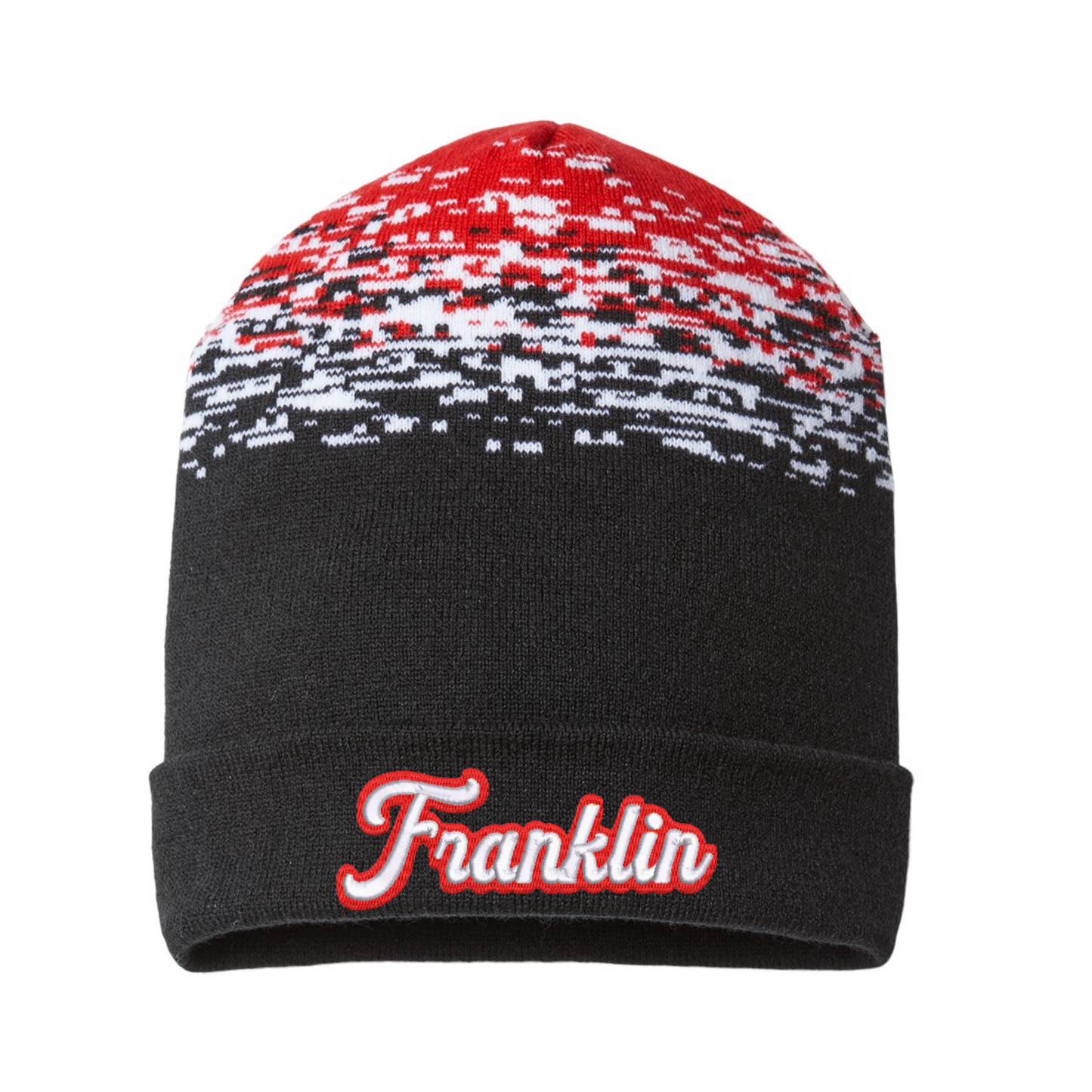 Embroidered Cuffed Beanie - Franklin Knights