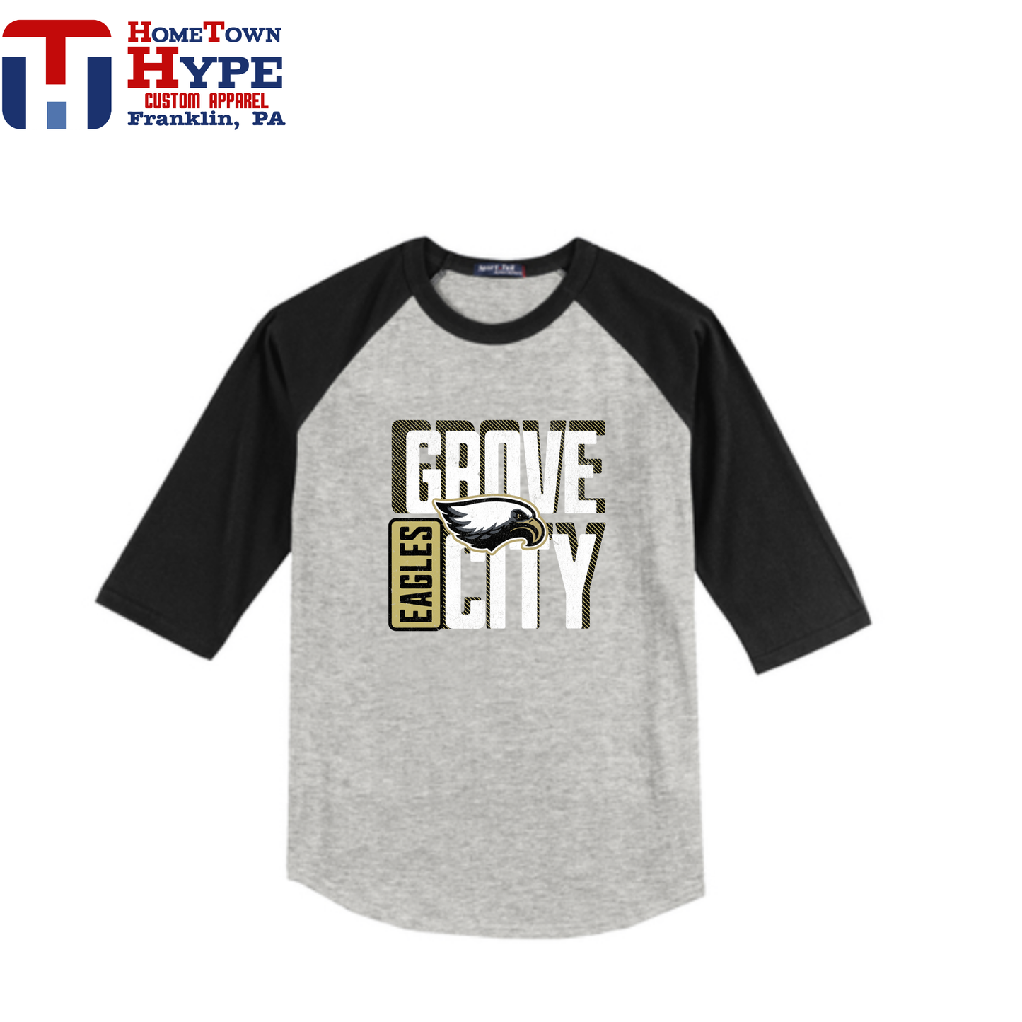 Colorblock Raglan Jersey - Hillview Elementary 2025-2026