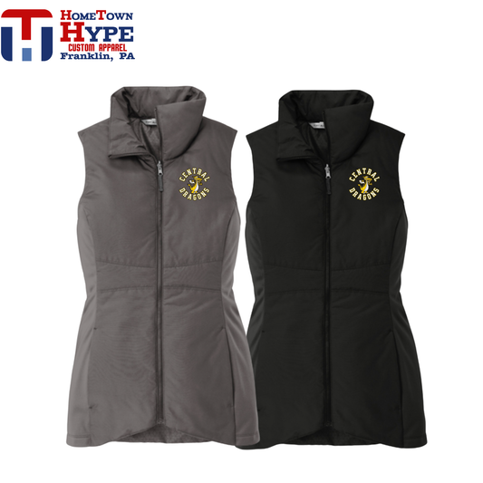 Insulated Embroidered Vest - Central Elementary