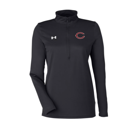 Under Armor Tech Team ¼ Zip - Cranberry Berries