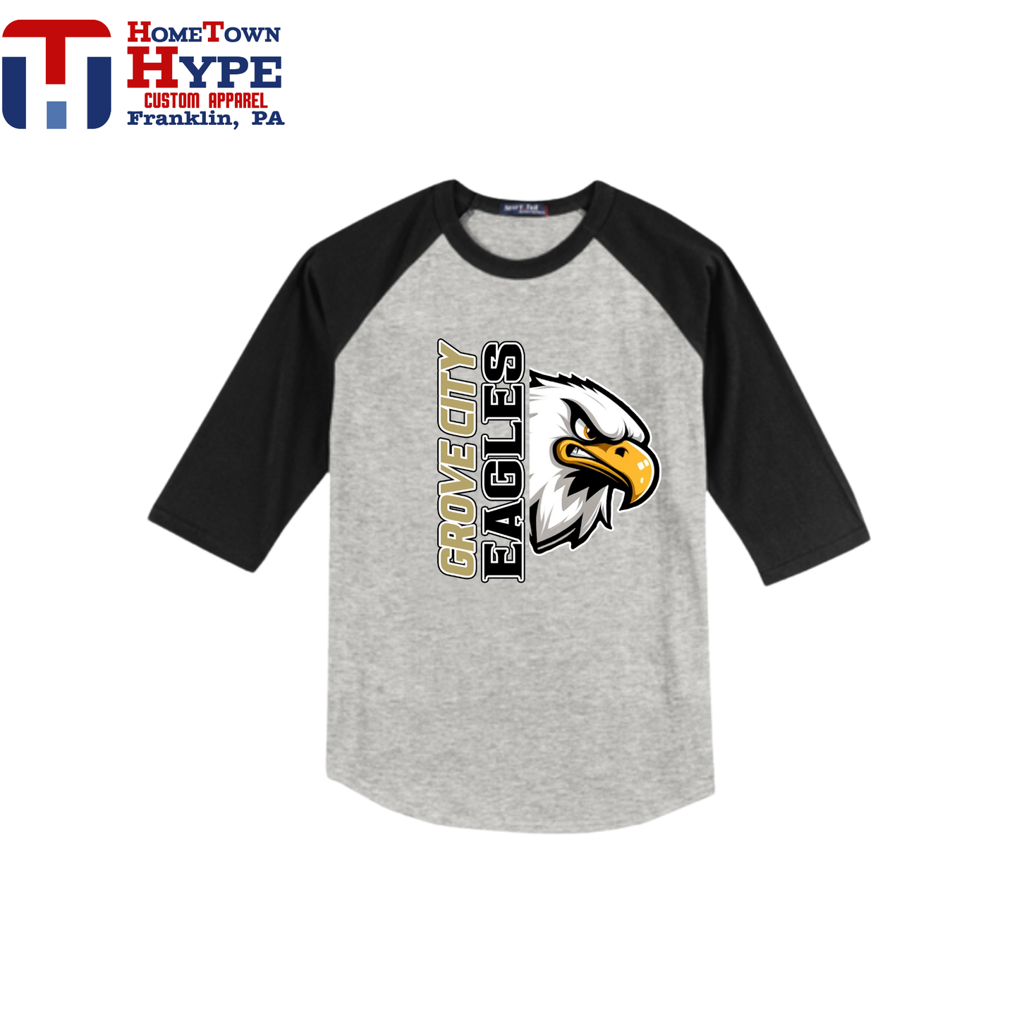 Colorblock Raglan Jersey - Hillview Elementary 2025-2026