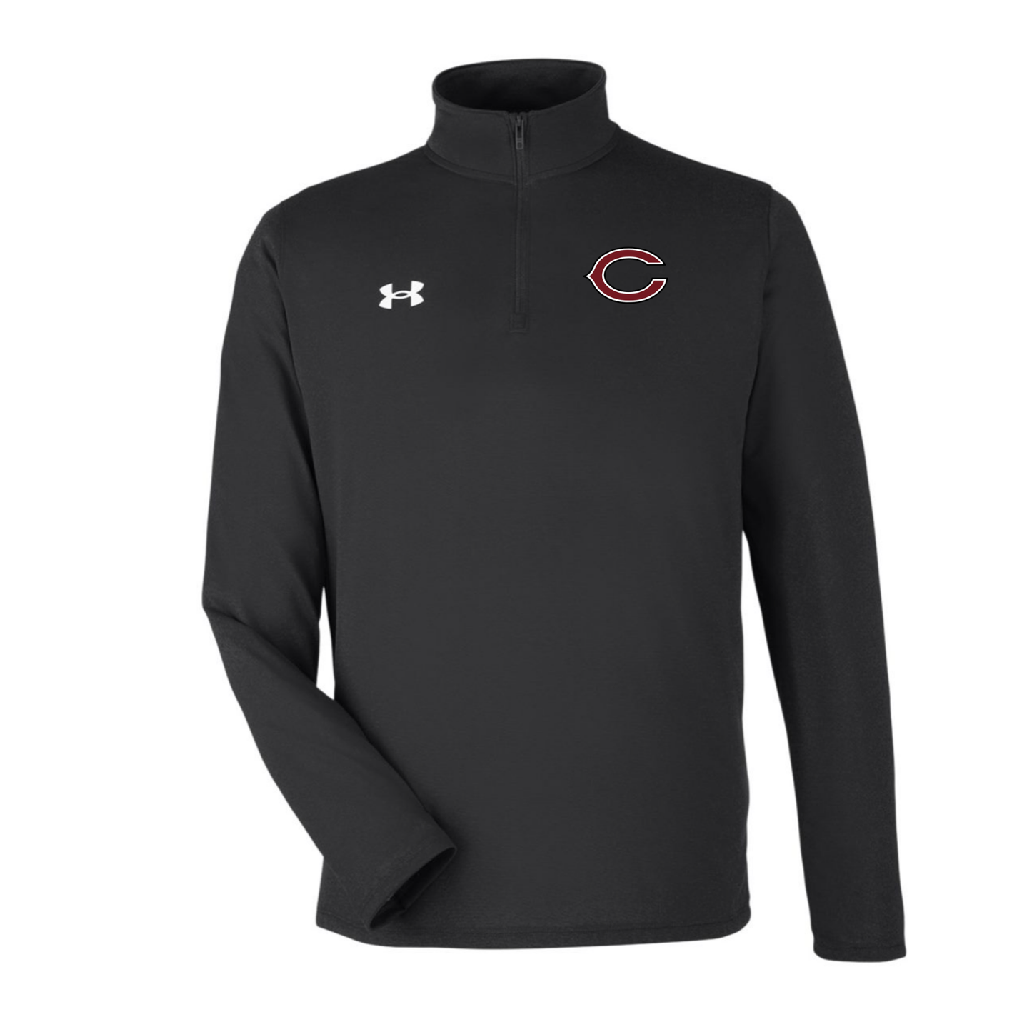 Under Armor Tech Team ¼ Zip - Cranberry Berries