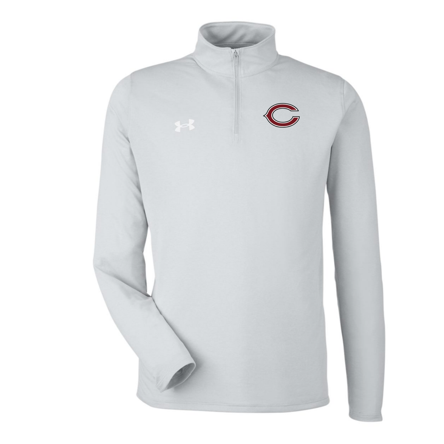 Under Armor Tech Team ¼ Zip - Cranberry Berries