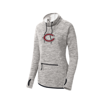 Women's Triumph Cowl Neck Pullover - Cranberry Berries