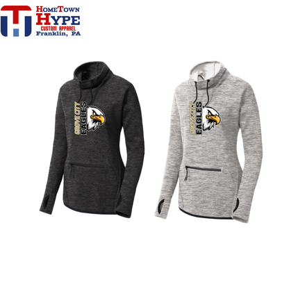 Women's Triumph Cowl Neck Pullover - Hillview Elementary 2025-2026