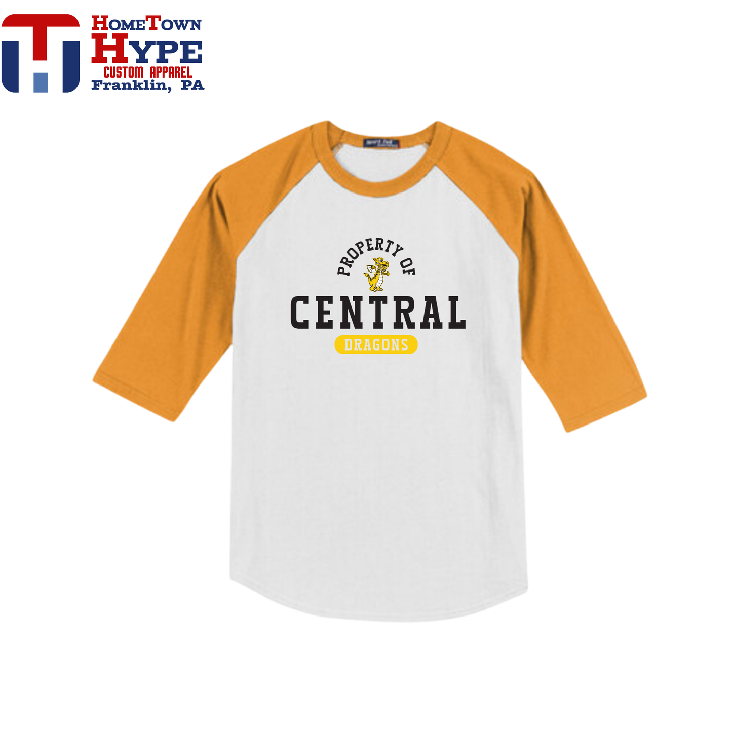 Colorblock Raglan Jersey - Central Elementary