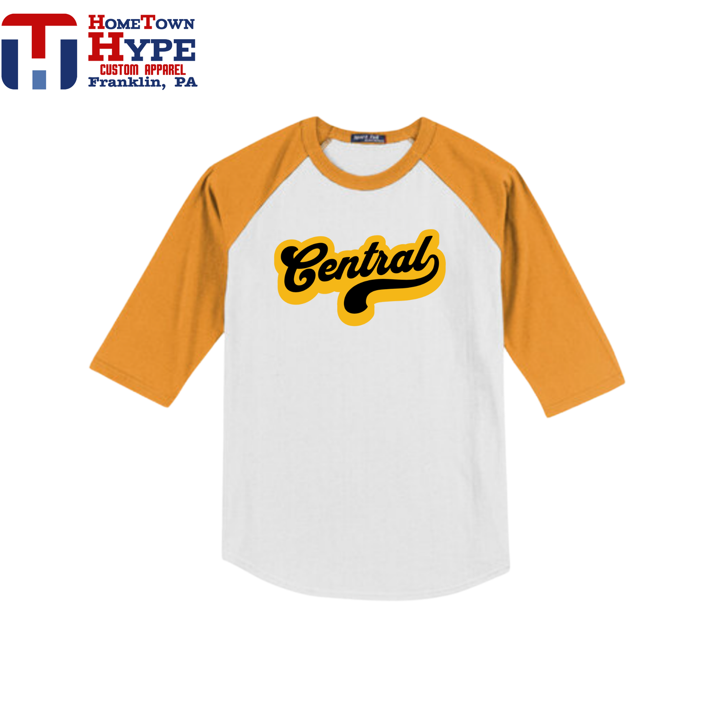 Colorblock Raglan Jersey - Central Elementary