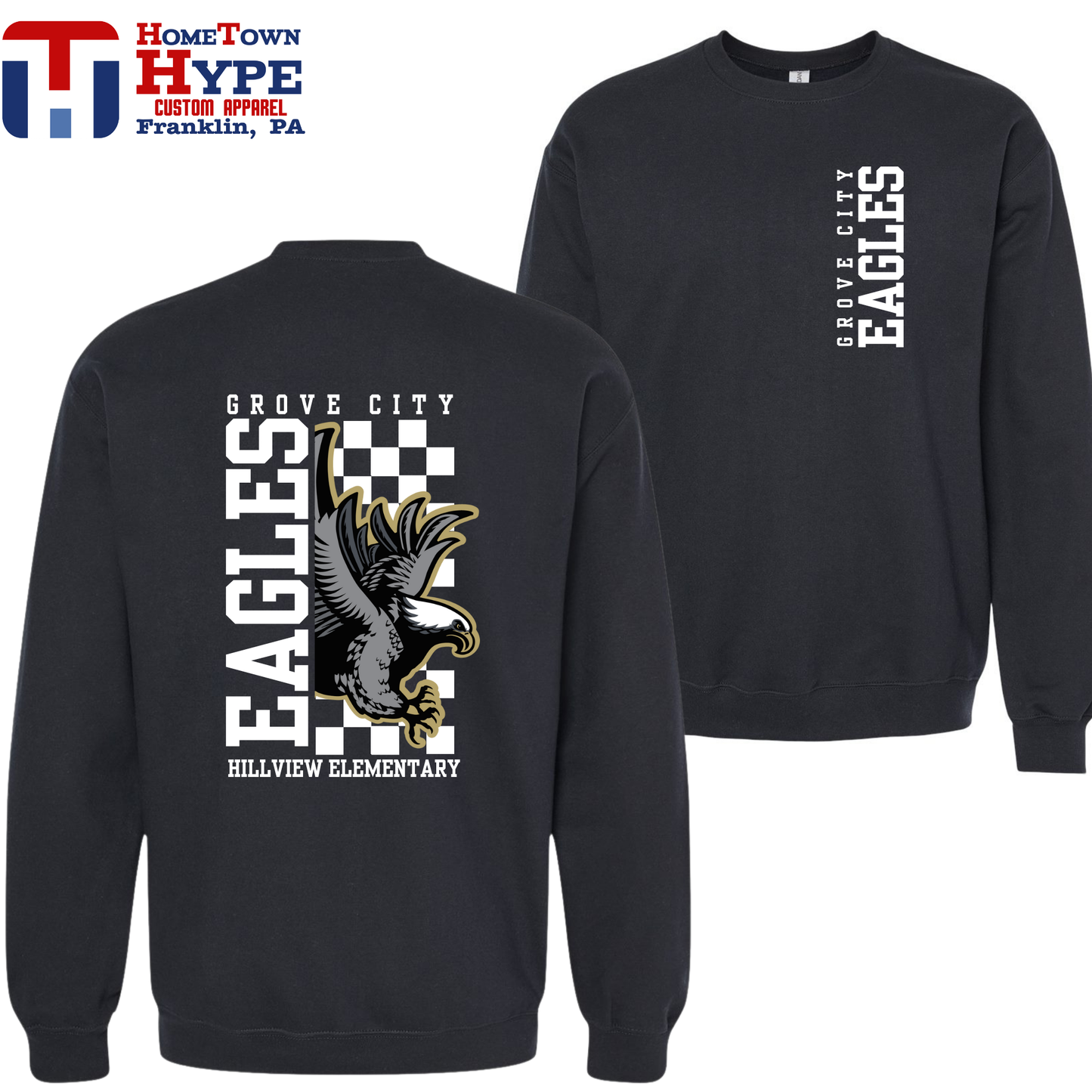 Crewneck Sweatshirt - Hillview Elementary 25-26