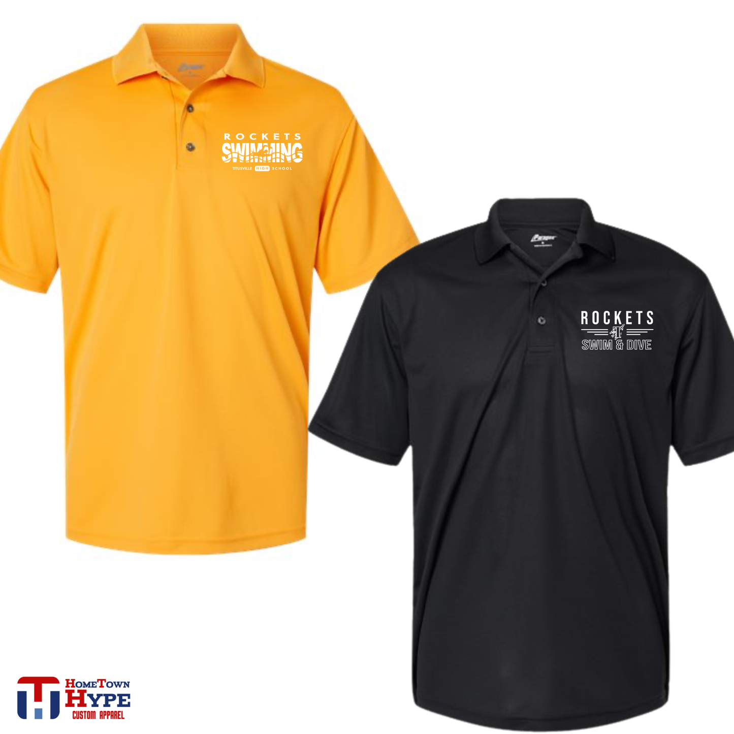 Polymesh Polo - Titusville Swim & Dive 25-26