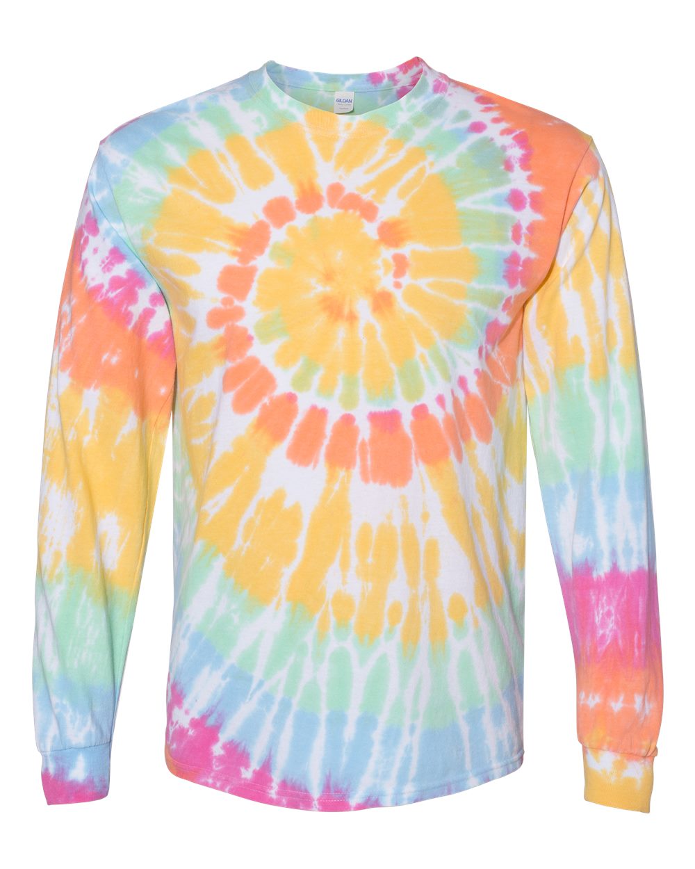 Long-Sleeve - Aerial Spiral Tie-Dye