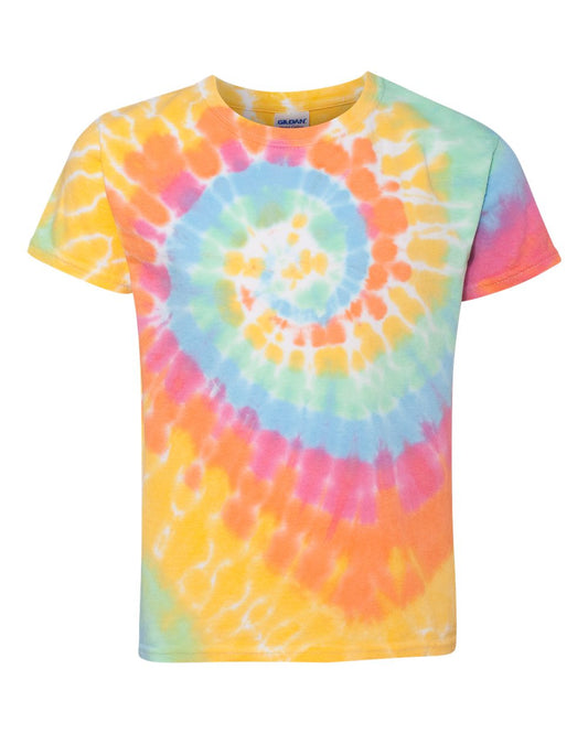 YOUTH - Aerial Spiral Tie-Dye T-Shirt