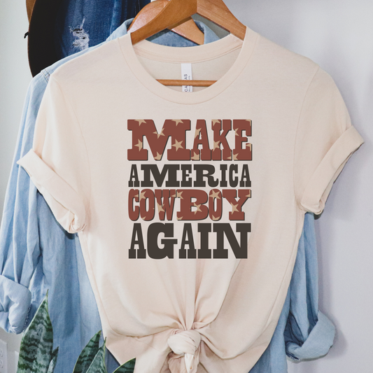 DTF Transfer - Make America Cowboy Again