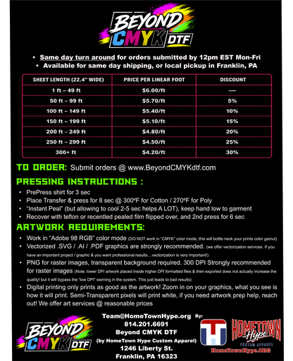 DTF Gang Sheet Creator