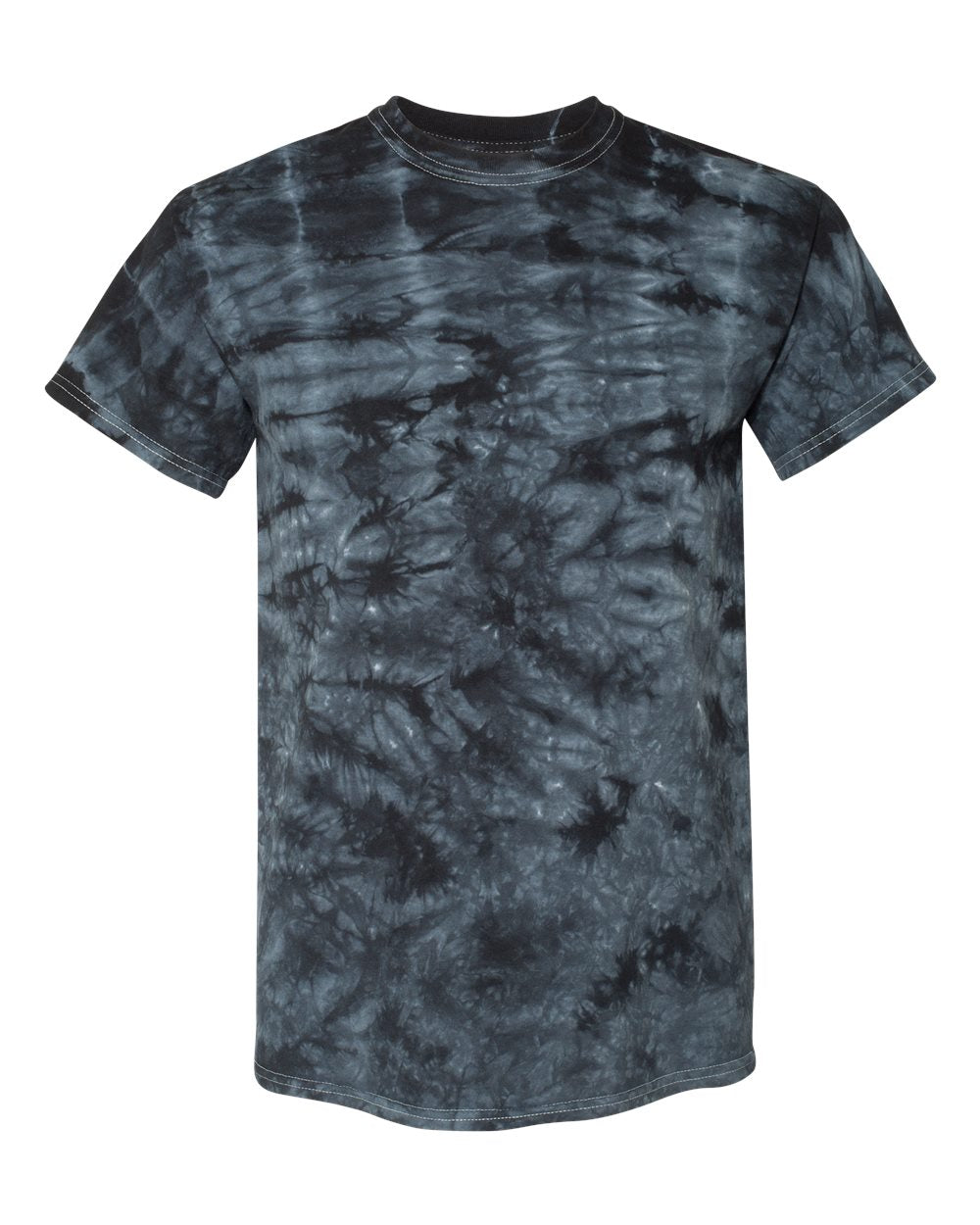 Crystal Tie-Dye T-Shirt Black