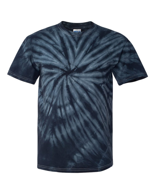 Cyclone Pinwheel Tie-Dye T-Shirt Black