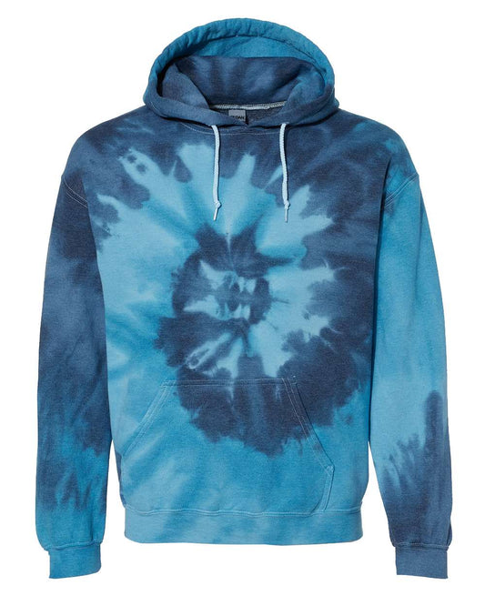 Hoodie - Spiral Tie-DyeBlue Tide