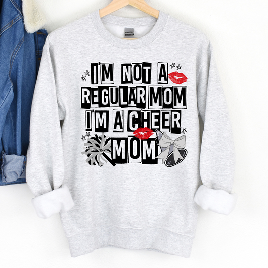 DTF Transfer -Not a Regular mom, A Cheer Mom