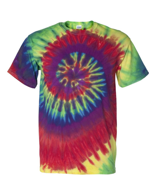 Multi-Color Spiral Classic Rainbow Tie-Dye