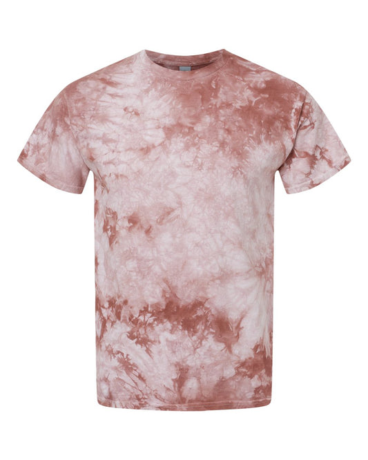 Crystal Tie-Dye T-Shirt Copper