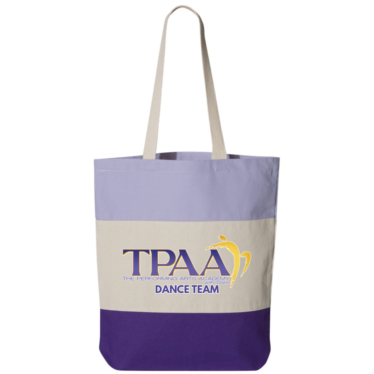 Tri-Color Tote- TPAA Dance Team