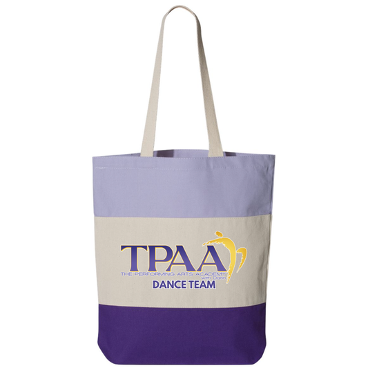 Tri-Color Tote- TPAA Dance Team