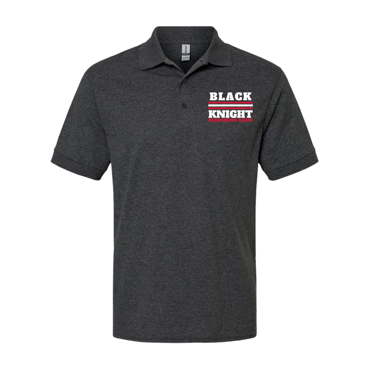 Black Knight Band - Embroidered Polo